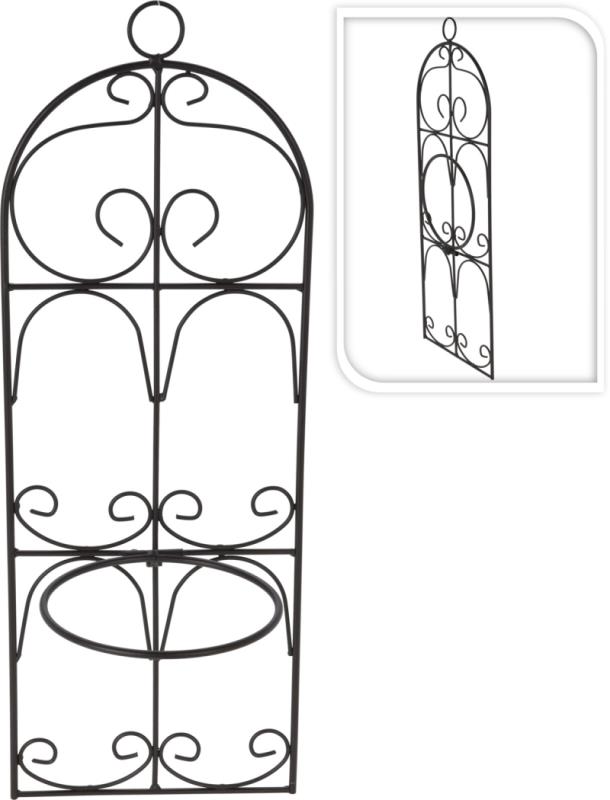 SUPORTE DE PAREDE METAL PARA VASOS