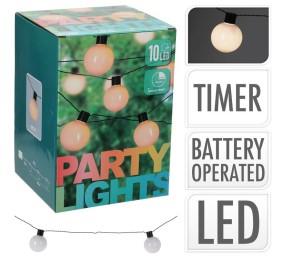 CORDÃO LUZES  PARA TENDAS DE FESTAS 10 LAMPADAS LED