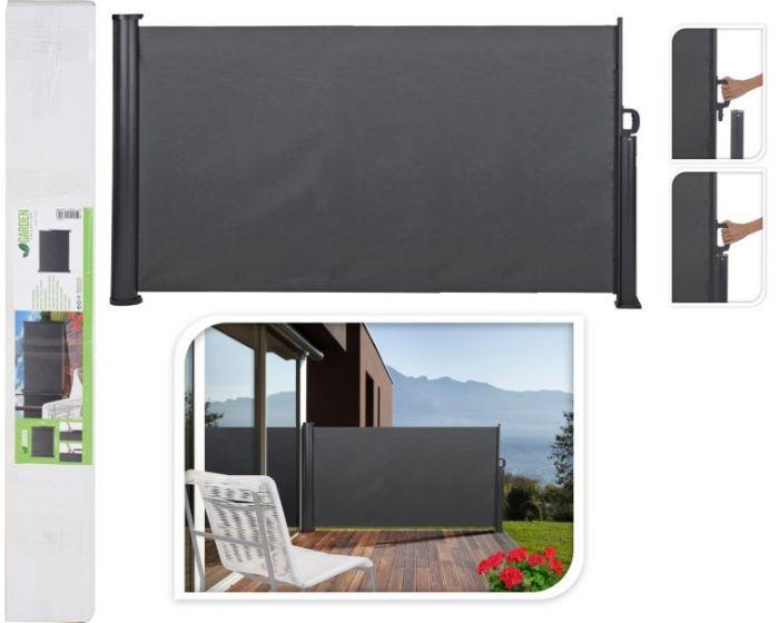 CORTINA EXTENSÍVEL PARA TERRAÇO 300 X 140 CM ANTRACITE