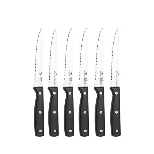 CONJUNTO 6 FACAS BIFE INFINITY CHEFS