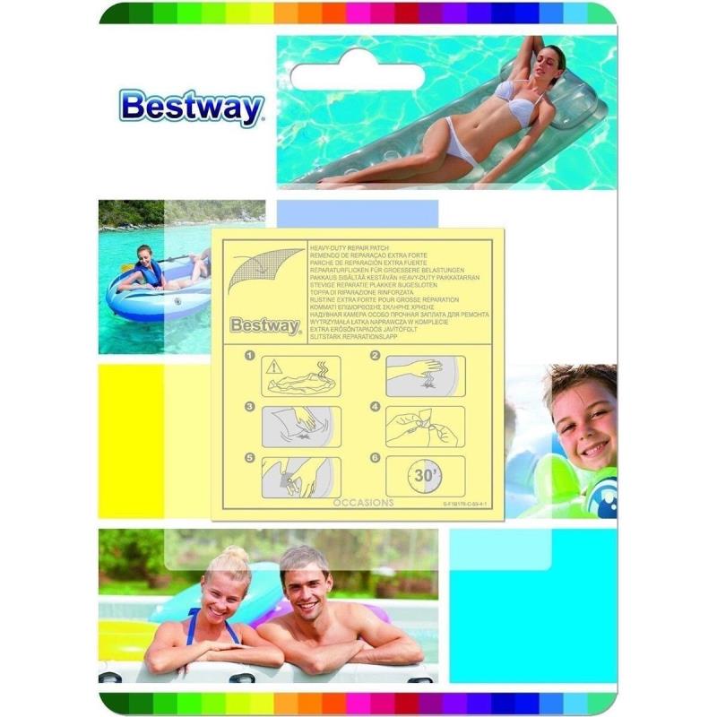 CONJUNTO 10 REMENDOS EXTRA FORTE PARA PISCINAS .