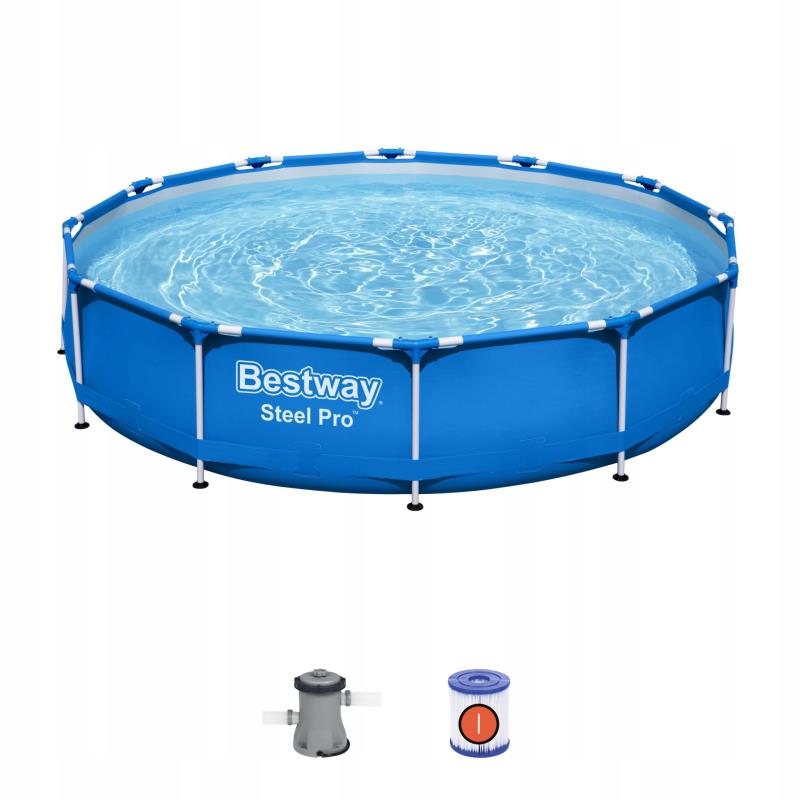 PISCINA COM  BOMBA  DE FILTRO BESTWAY 366 X 76 CM