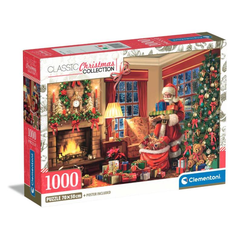 PUZZLE CLEMENTONI CLASSIC CHRISTMAS COLLECTION 1000 PEÇAS