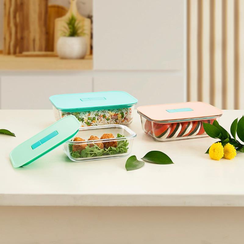 CAIXA HERMÉTICA RETANGULAR NARAN JOY UNIQUE 104 CL