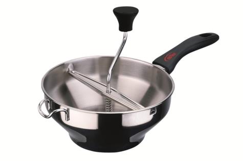 PASSEVITE DISCO FIXO INOX 18/10 COM CABO BAQUELITE