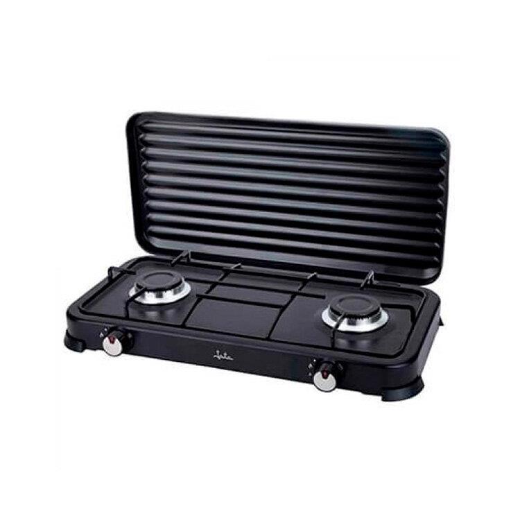 FOGÃO A GÁS PORTÁTIL COM 2 QUEIMADORES