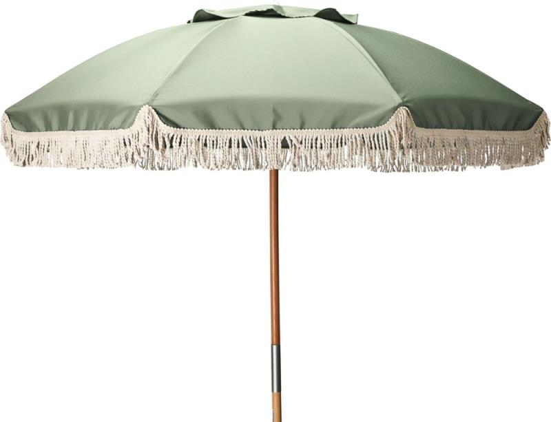 GUARDA SOL MADEIRA 180CM  VERDE