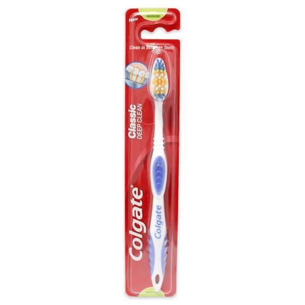 COLGATE ESCOVA DE DENTES CLASSIC , MÉDIO LIMPEZA PROFUNDA