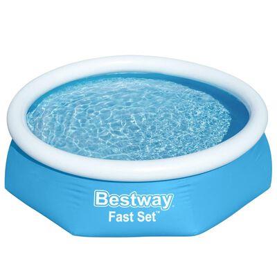 BESTWAY PISCINA INSUFLÁVEL REDONDA FAST SET 2.44 X 61CM