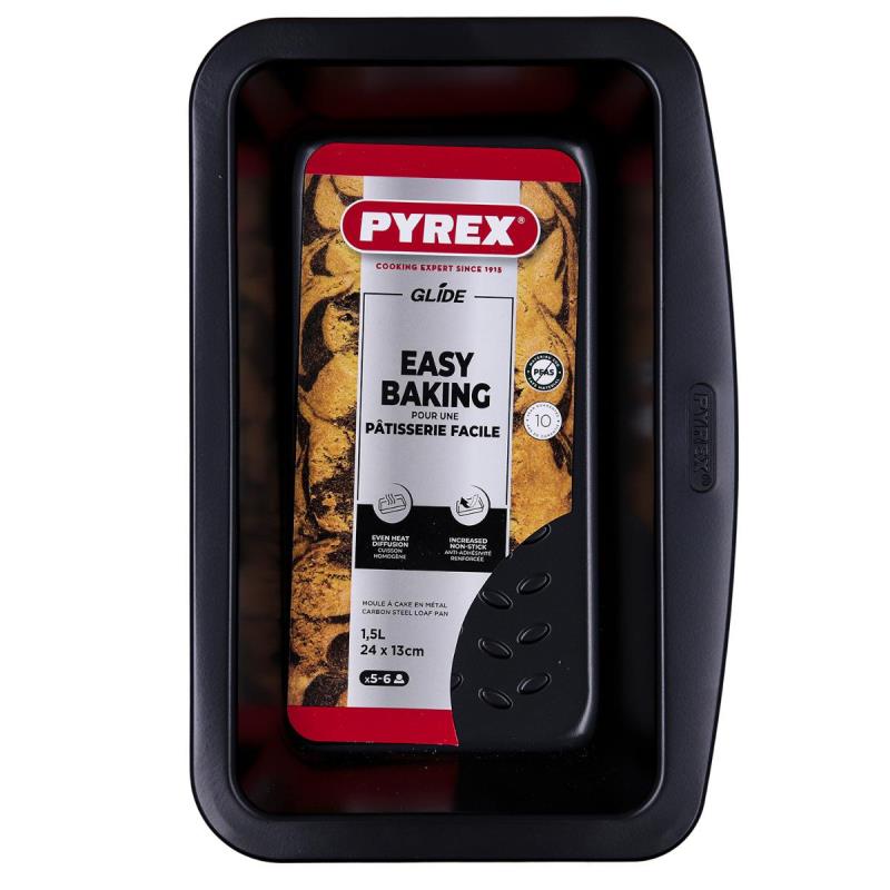FORMA DE BOLO 24 CM METAL GLIDE PYREX